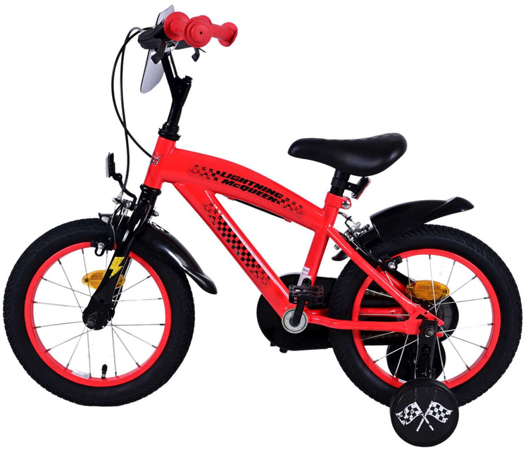 Disney Disney Children's Bike Boys 14 pouces rouges Two Hand freins