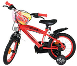 Disney autos Disney Cars Vélo pour enfants - garçons - 14 pouces - rouge - deux freins à main - afbeelding 8
