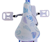 Disney Frozen 2 Children's Bike Girls 14 pouces Blue Purple Two Hand freins - afbeelding 5