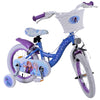 Disney Frozen 2 Children's Bike Girls 14 pouces Blue Purple Two Hand freins