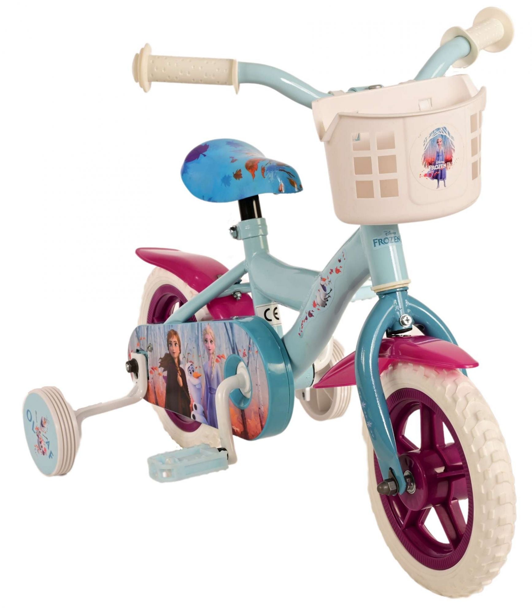 Frozen II 10 pouces 20 cm Girls Tour Fuchsia rose clair