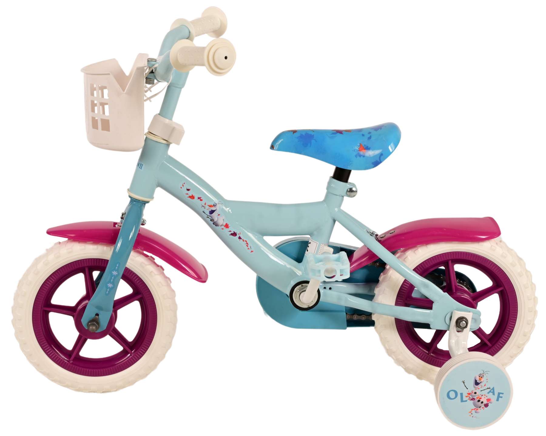 Frozen II 10 pouces 20 cm Girls Tour Fuchsia rose clair