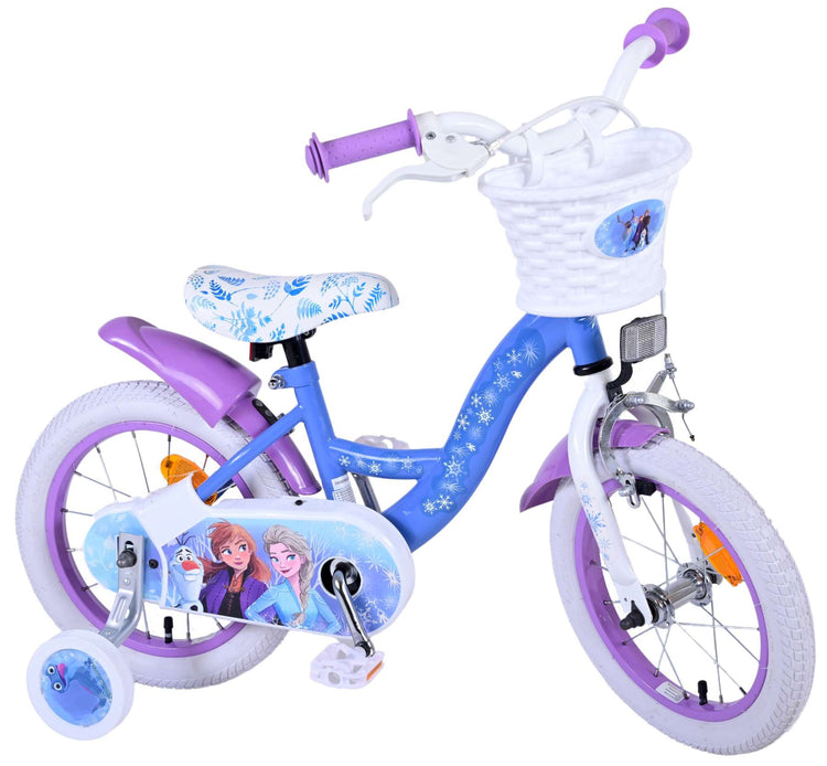 Disney Frozen 2 Bike pour enfants - Girls - 14 pouces - Blue Purple