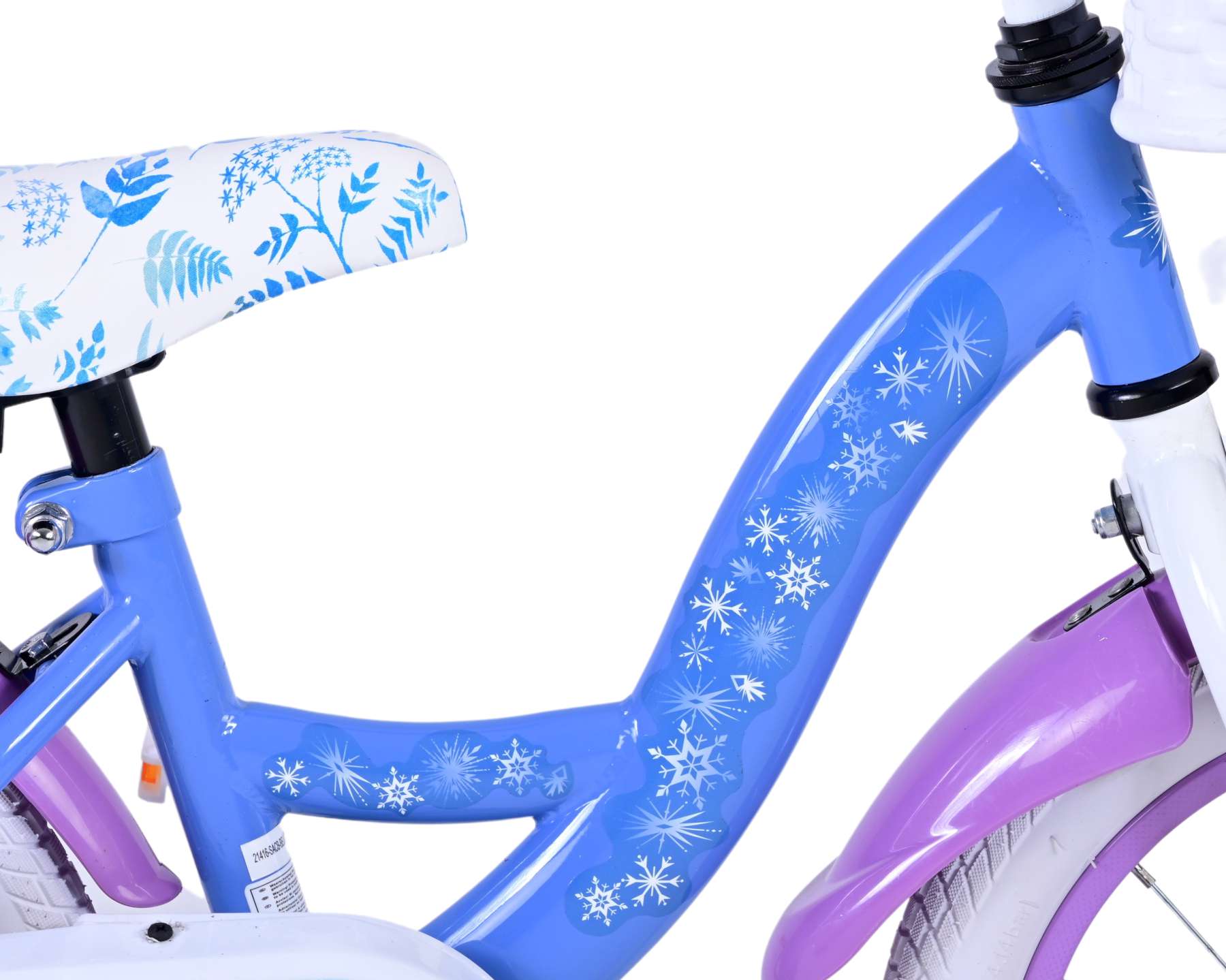 Disney Frozen 2 Bike pour enfants - Girls - 14 pouces - Blue Purple