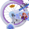 Disney Frozen 2 Children's Bike Girls 16 pouces Blue Purple Two Hand freins
