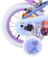 Disney die eiskönigin Disney Frozen 2 vélo pour enfants - filles - 12 pouces - bleu violet - deux freins à main - afbeelding 2