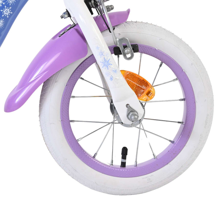 Disney die eiskönigin Disney Frozen 2 vélo pour enfants - filles - 12 pouces - bleu violet - deux freins à main