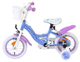 Disney die eiskönigin Disney Frozen 2 vélo pour enfants - filles - 12 pouces - bleu violet - deux freins à main - afbeelding 7