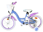 Vélo enfant Volare Disney La Reine des neiges 2 - filles - 16 pouces - bleu violet - deux freins à main - afbeelding 7