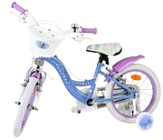 Vélo enfant Volare Disney La Reine des neiges 2 - filles - 16 pouces - bleu violet - deux freins à main - afbeelding 8