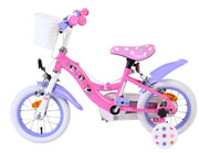 Disney Minnie la plus mignonne de tous les temps ! vélo pour enfants - filles - 12 pouces - rose - deux freins à main - afbeelding 7