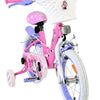 Vélo enfant Disney Minnie - filles - 14 pouces - rose - deux freins à main