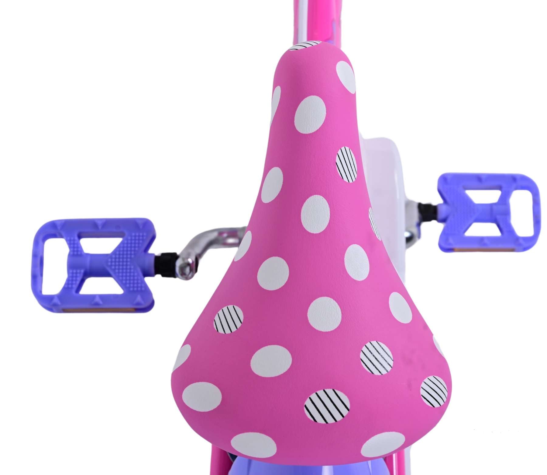 Disney Minnie Children's Bike Girls 16 pouces rose deux freins à main