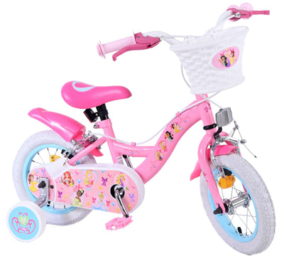 Vélo pour enfants Volare magic royals - filles - 12 pouces - rose - deux freins à main