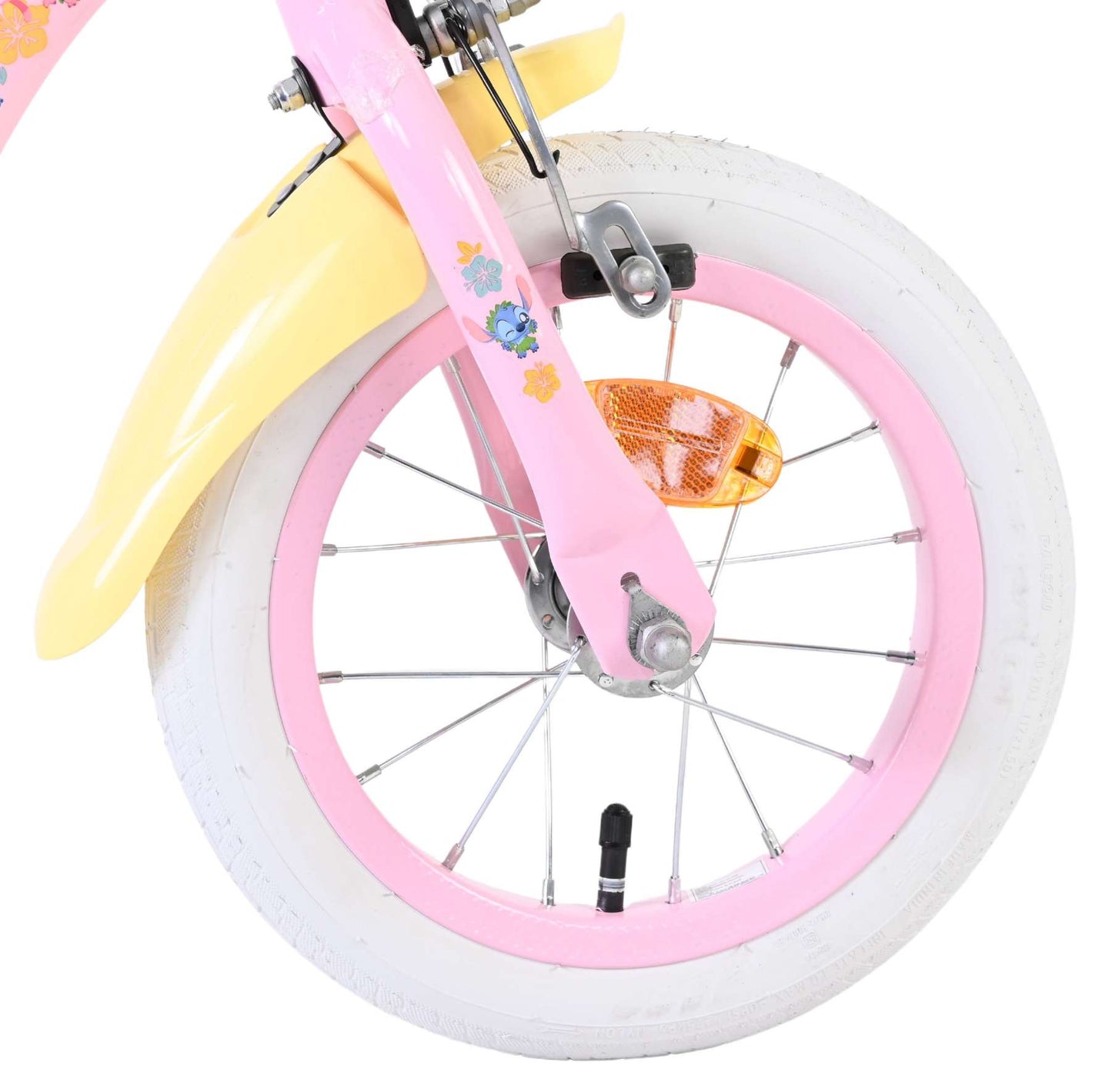 Vélo enfant Volare koala - filles - 12 pouces - rose