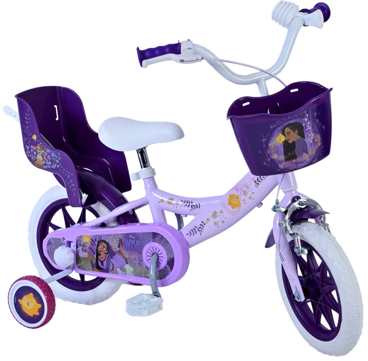 Wish Wish Children's Bike Girls 12 pouces violet