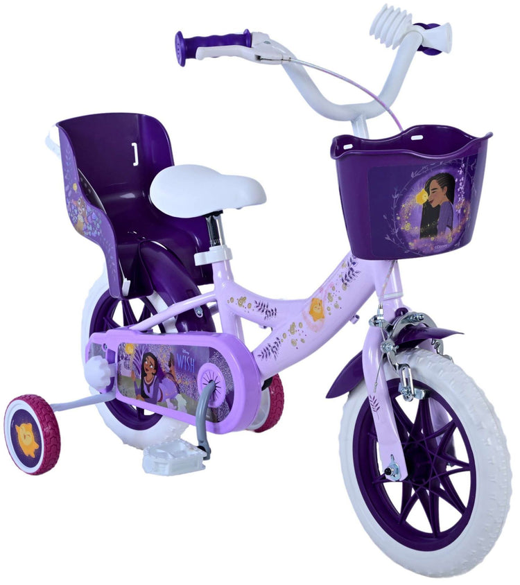 Wish Wish Children's Bike Girls 12 pouces violet