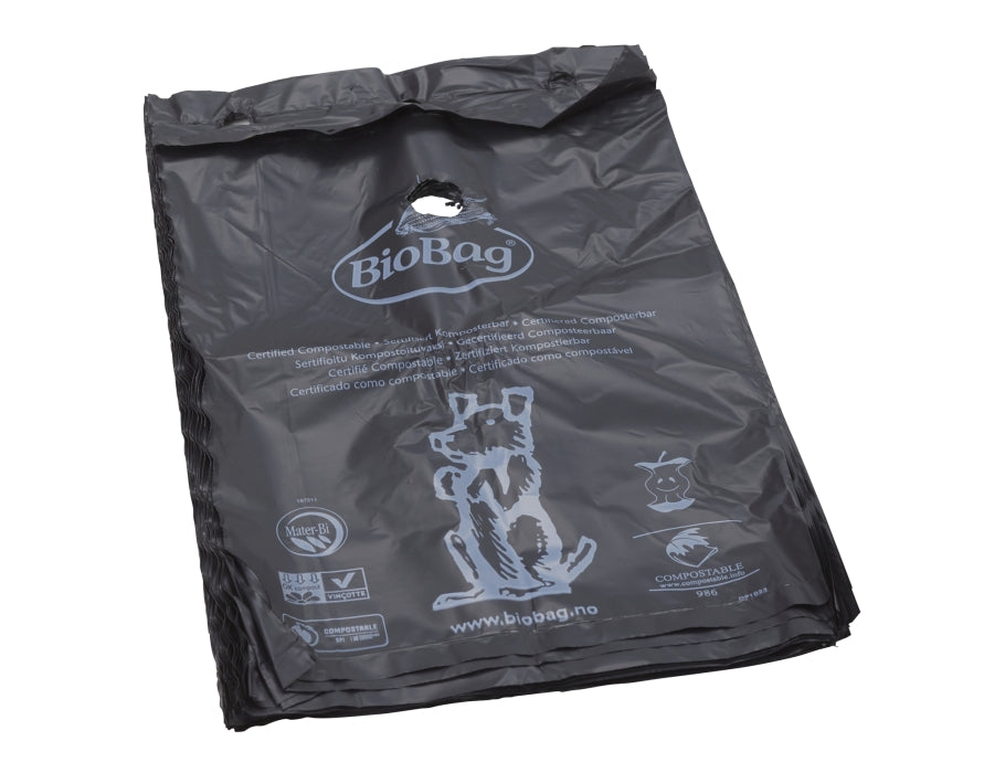 Sac à caca de chien de mémoire bioplastique 200 pièces