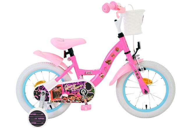 Volare Dolls Children's Bicycle - Girls - 14 pouces - rose