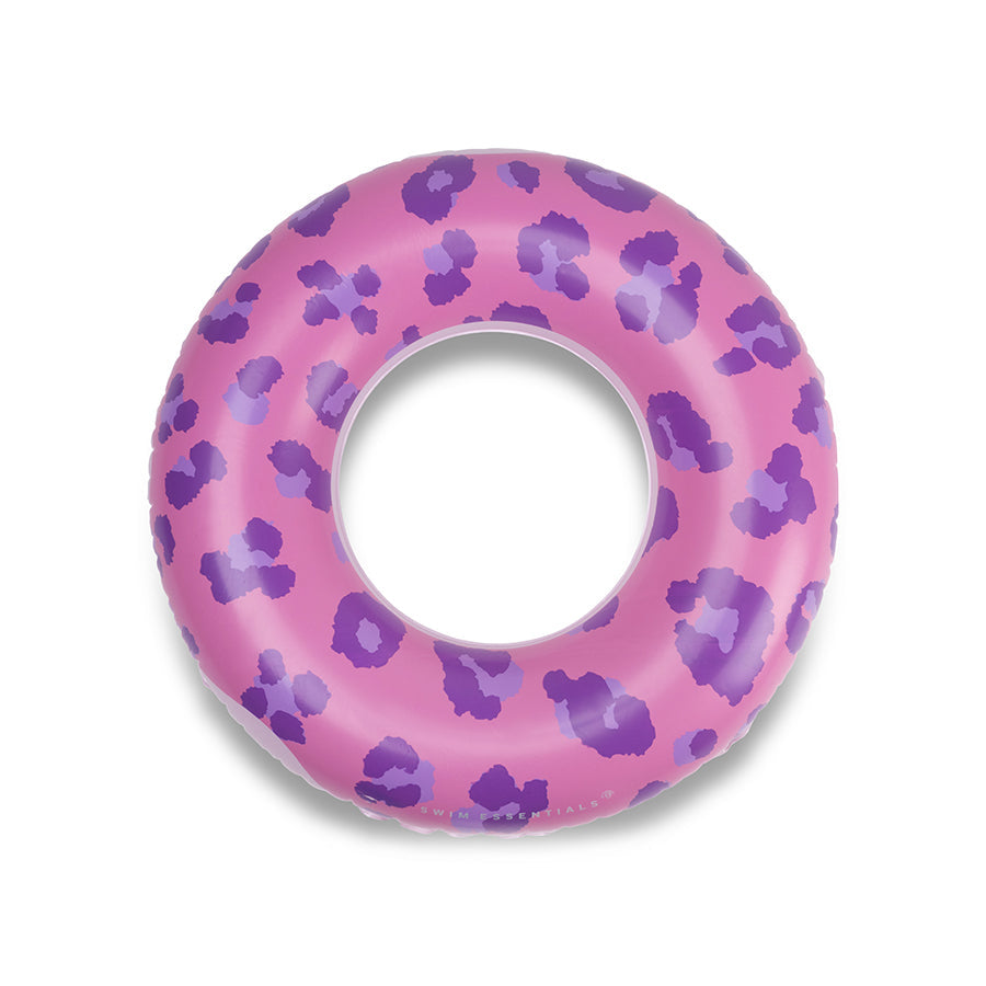 Beignet | Bande de natation rose violet Ø 90 cm
