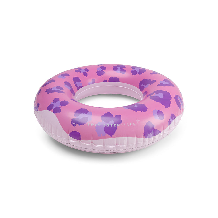 Beignet | Bande de natation rose violet Ø 90 cm