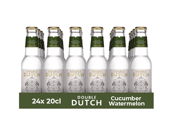 Bouteille double pastèque concombre hollandais (24x20cl)