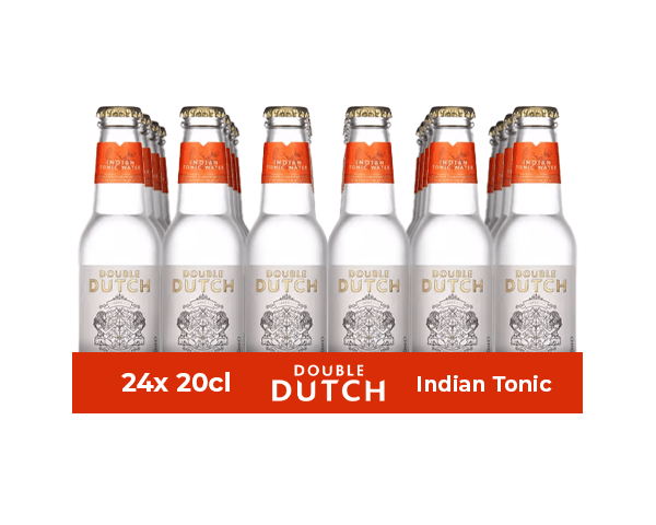 Bouteille d'eau tonique indienne double hollandaise (24x 20cl)