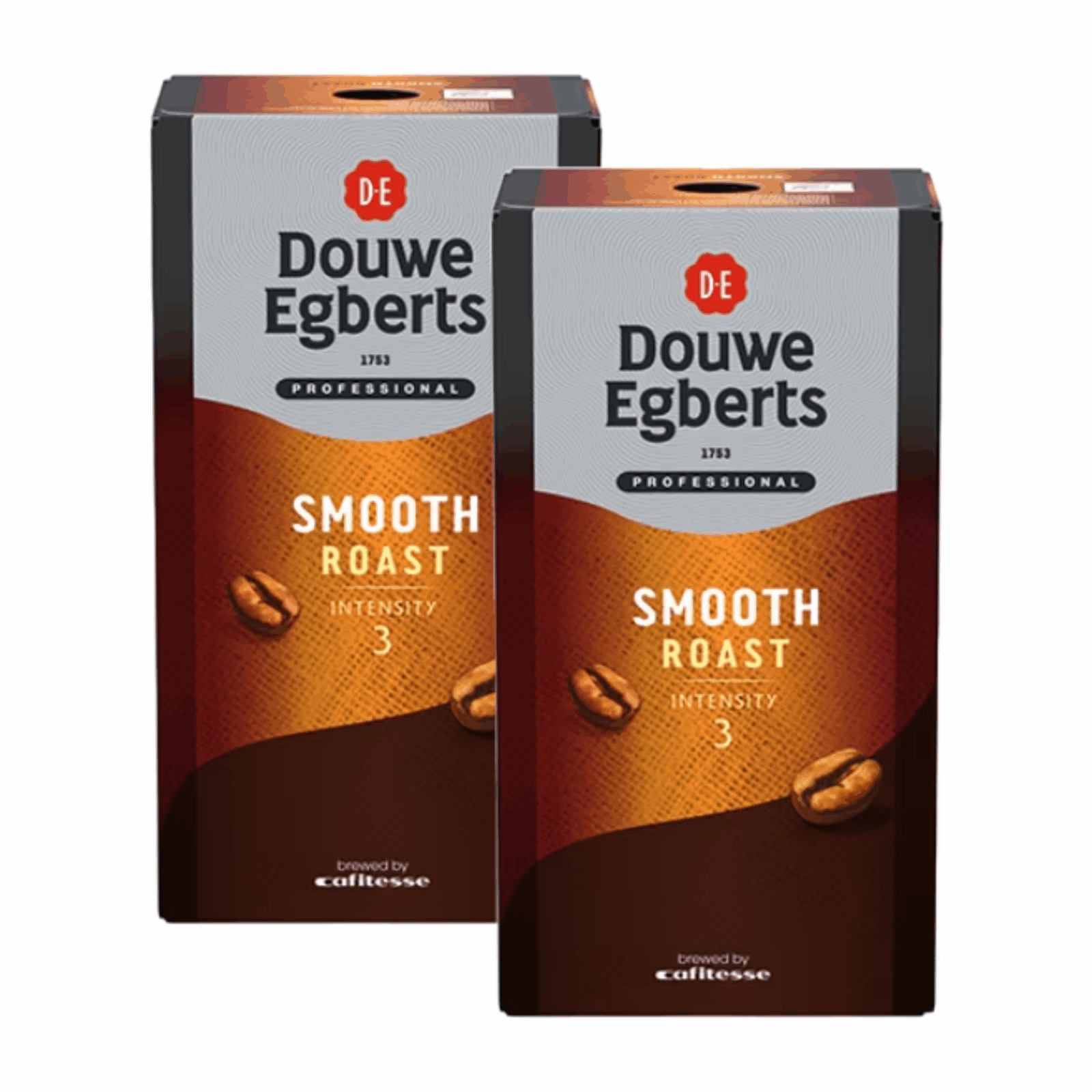 Douwe Egberts Cafitesse rôti lisse (2x 2 litres)