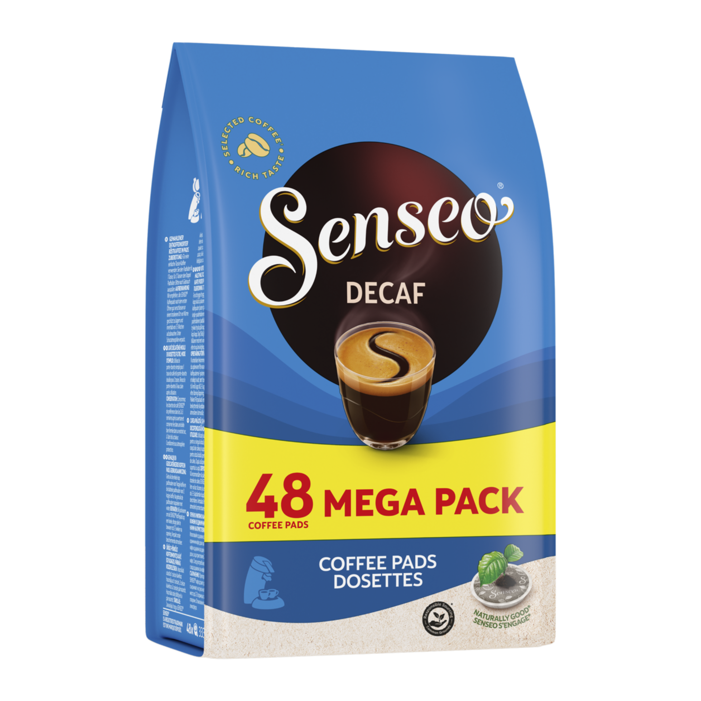 Senseo Douwe Egberts décaféiné (10x48 tampons)