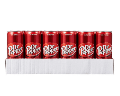 Dr. pepper canette lisse (24x33cl)