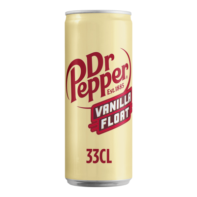 Dr. pepper vanille flotteur canette (12x 33cl)
