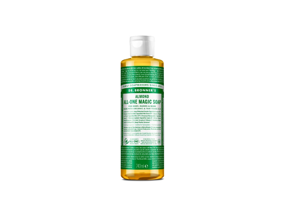 Docteur Bronner's Liquid Soap Pure Castille amander 240 ml