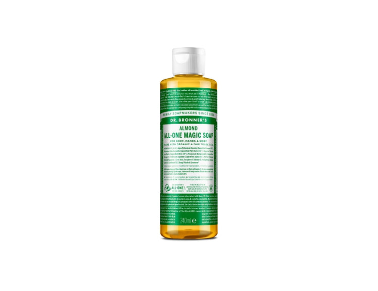Docteur Bronner's Liquid Soap Pure Castille amander 240 ml