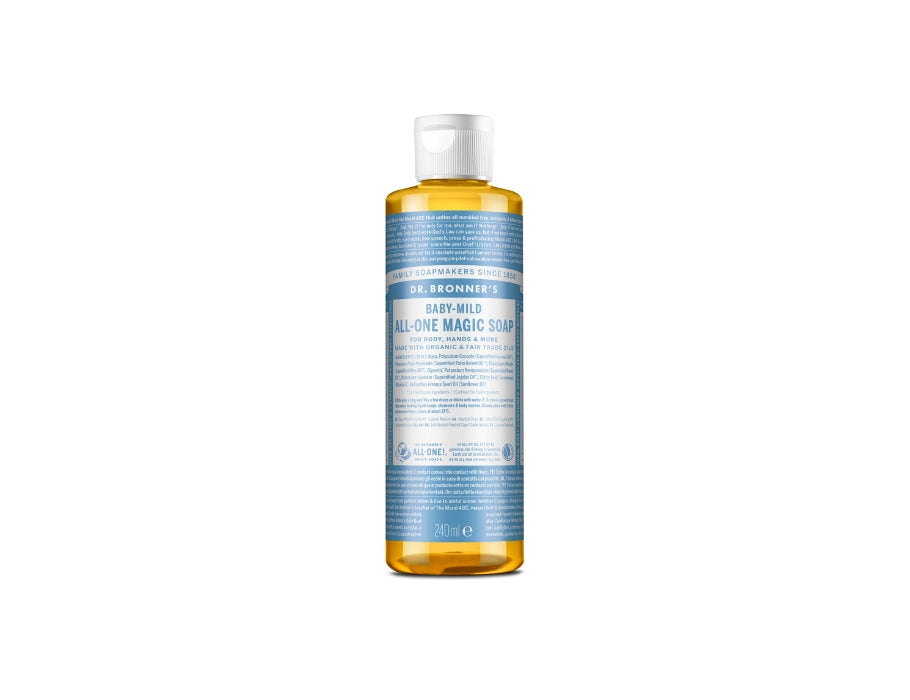 Docteur Bronner's Liquid Soap Pure Castille Baby Perfume - Free 240 ml