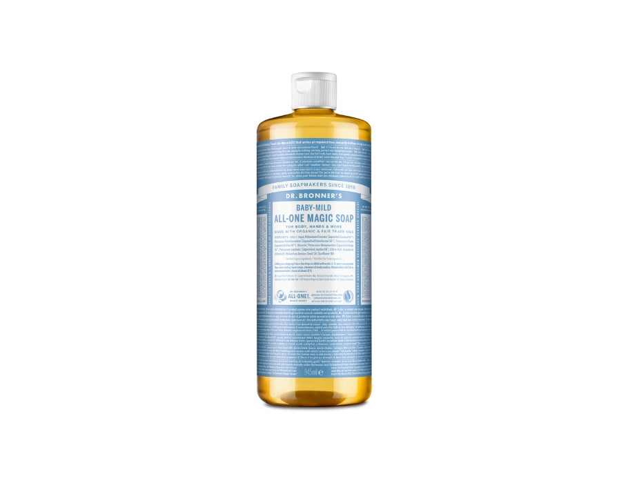 Docteur Bronner's Liquid Soap Pure Castille Baby Perfume - Free 945 ML