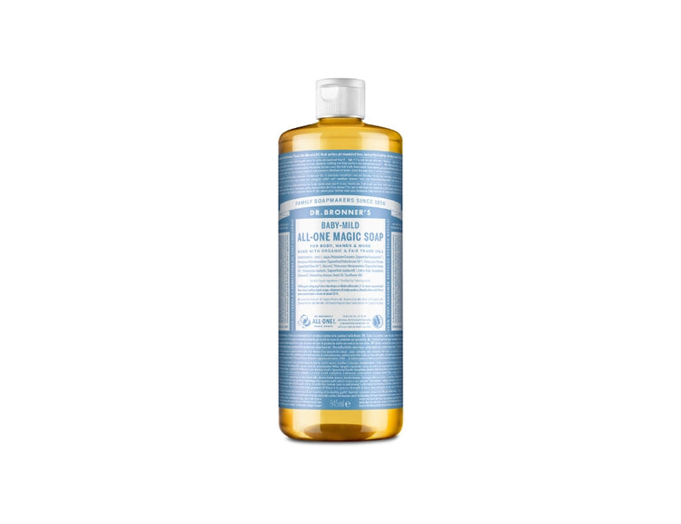 Docteur Bronner's Liquid Soap Pure Castille Baby Perfume - Free 945 ML