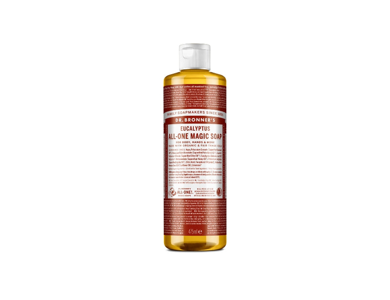 Docteur Bronner's Liquid Soap Eucalyptus Pure Castille 475 ml