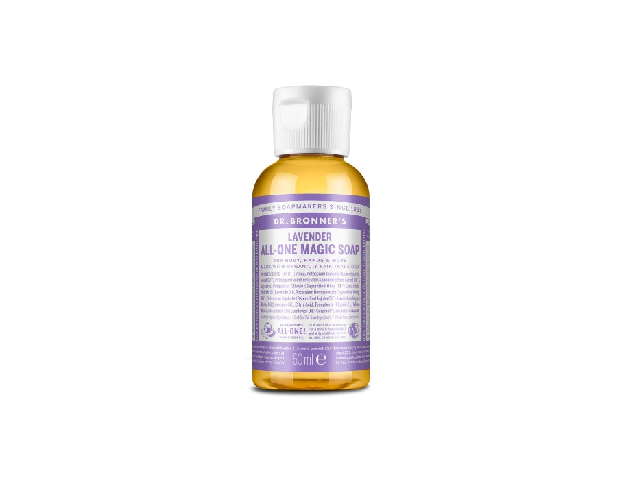 Docteur Bronner's Liquid Soap Pure Castille Lavendel 60 ml