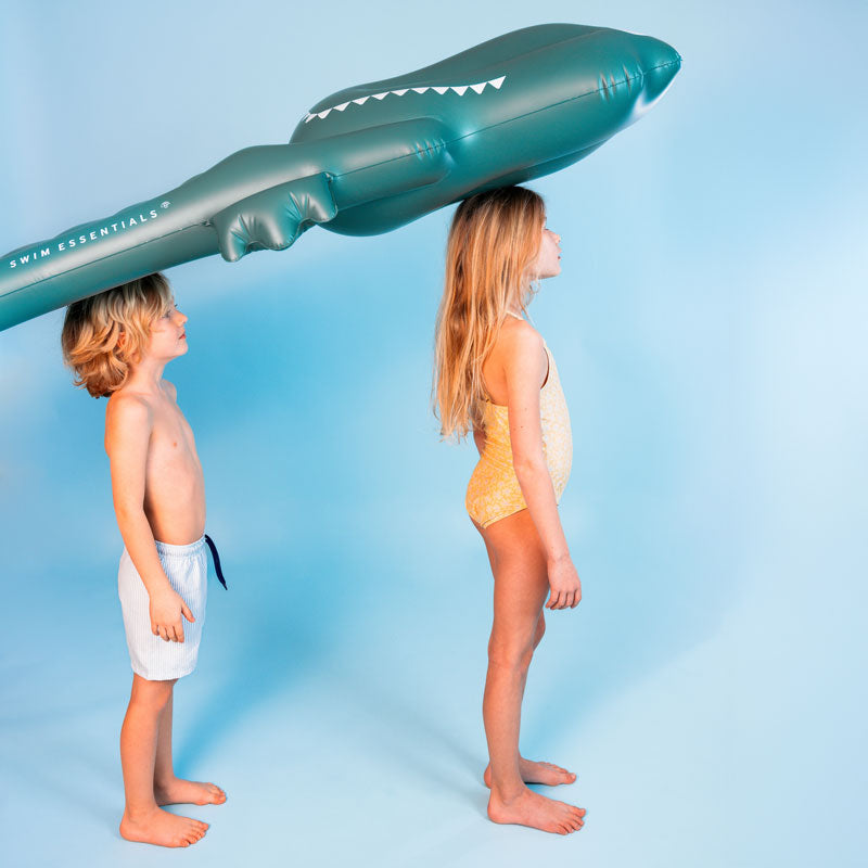 Dreamscape | lit d'air de luxe de crocodile vert