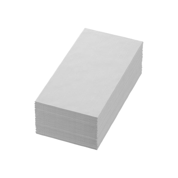 Serviette douce Duni bio blanc 40x40cm (360 pièces)