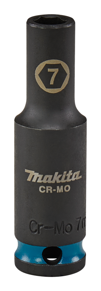 Douille à chocs Imp makita act noire, 3 8 7 mm de long - e-16243