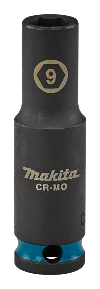Douille à chocs Imp Makita act noire, 3 8 9 mm de long - e-16265