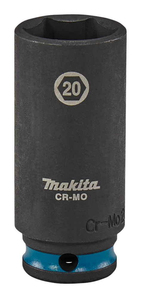 Douille à chocs Imp Makita act noire, 3 8 longueur 20 mm - e-16374