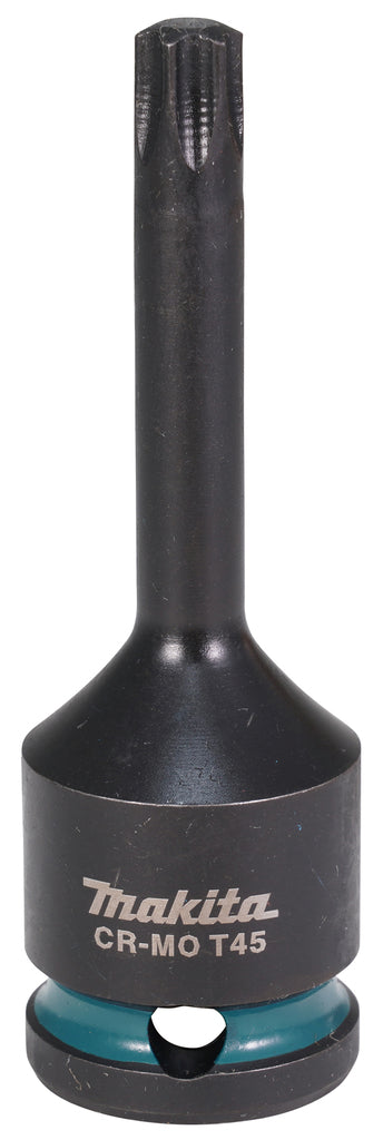Imp Makita accessoires tournevis à percussion embout t45x78mm acte noir 1 2 vk - e-19825