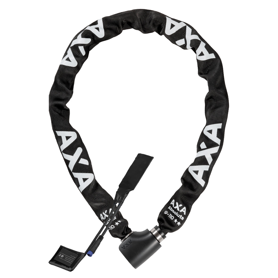 Axa Absolute 9-110 Lock en combinaison avec Tracker, 110 longs liaisons de 9 mm. Art **.