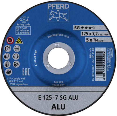 Pferd abs aluminium a24 125-7 | 10 pièces