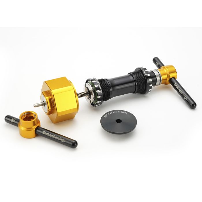 Presse d'installation pour dépose de roulements Enduro - guide BB - 24 mm (shimano)