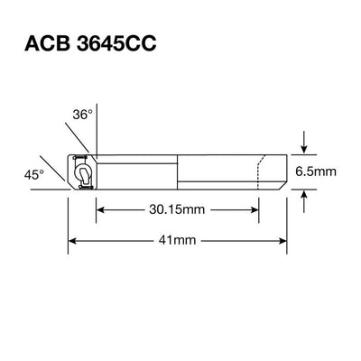 Enduro inférieur Balhead ACB 3645 BOCC 30.2x41x6.5 (36x45 °)