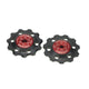 Enduro roulements jeu de roues jockey zéro céramique - sram - 11 vitesses - rouge