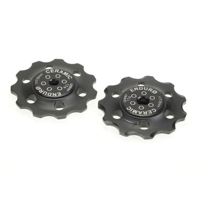 Enduro roulements jeu de roues jockey zéro céramique - sram - 11 vitesses - noir